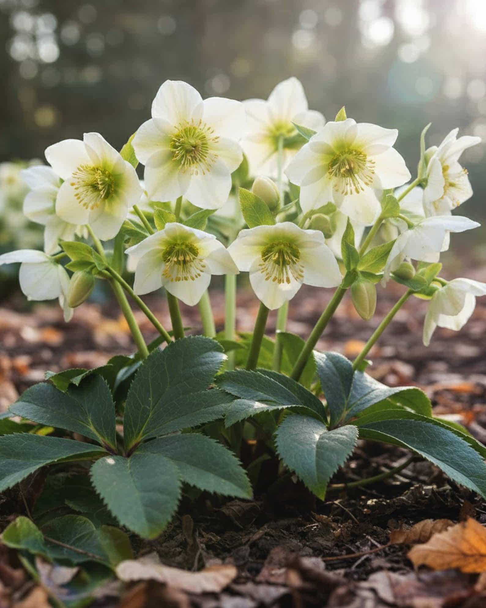 Ice N' Roses White Helleborus