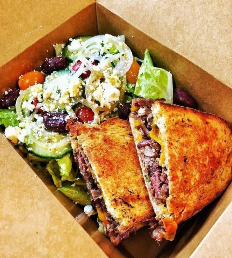 Brisket sandwhich from Toasted Walnut.